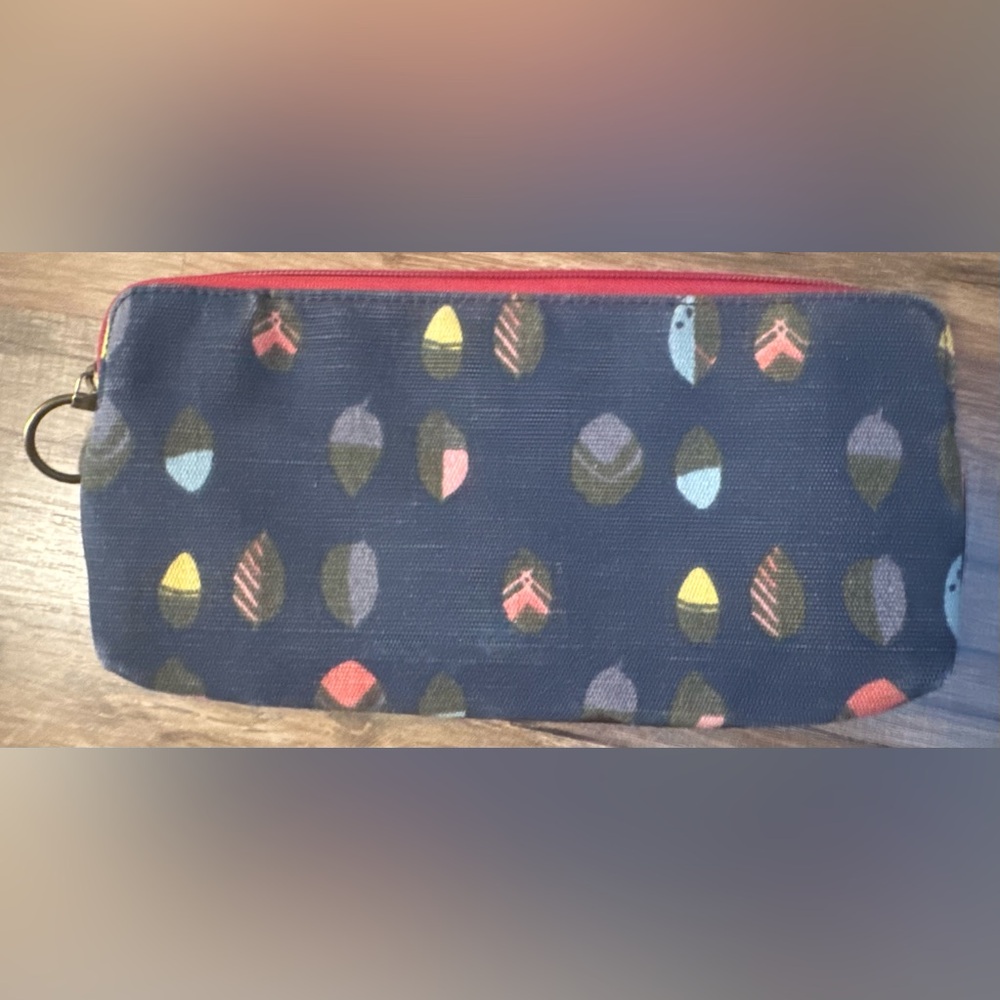 Fossil Navy Pouch With Multicolor Pattern - image 2